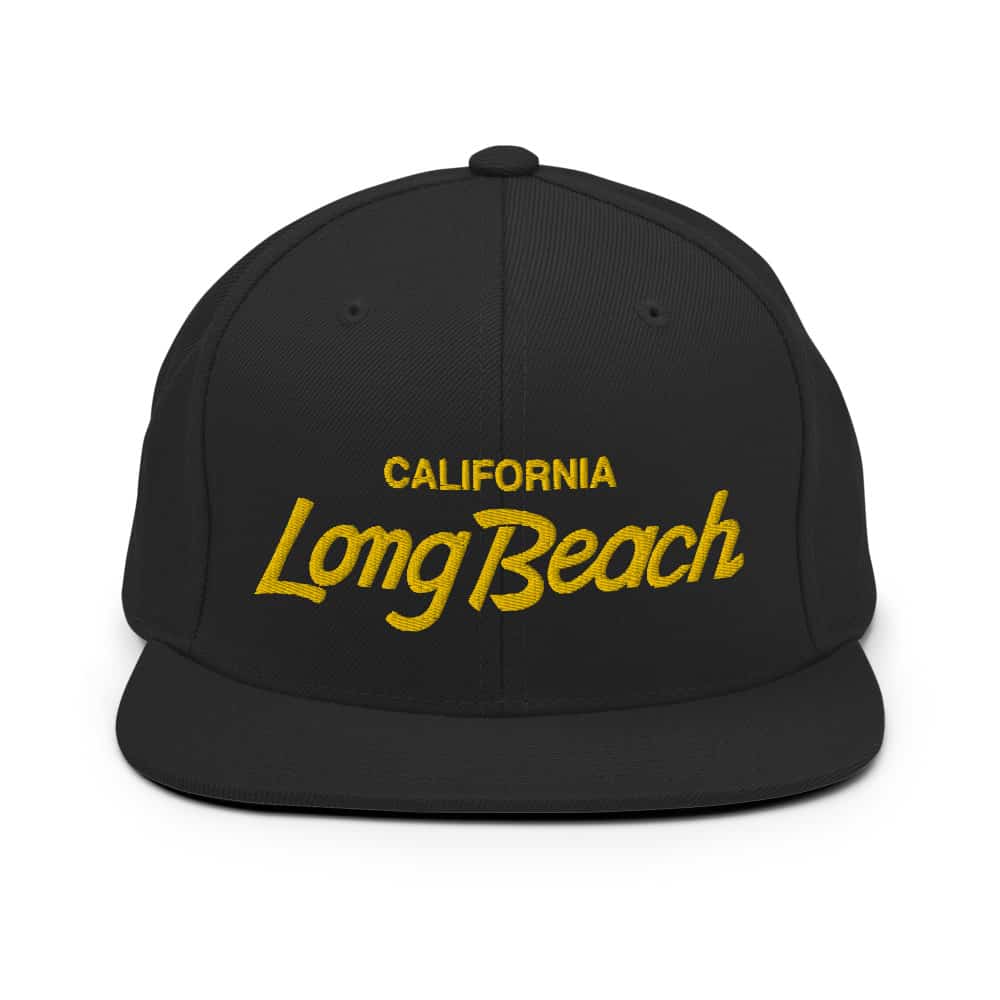 Nino Design Brand - Long Beach California Script Cap