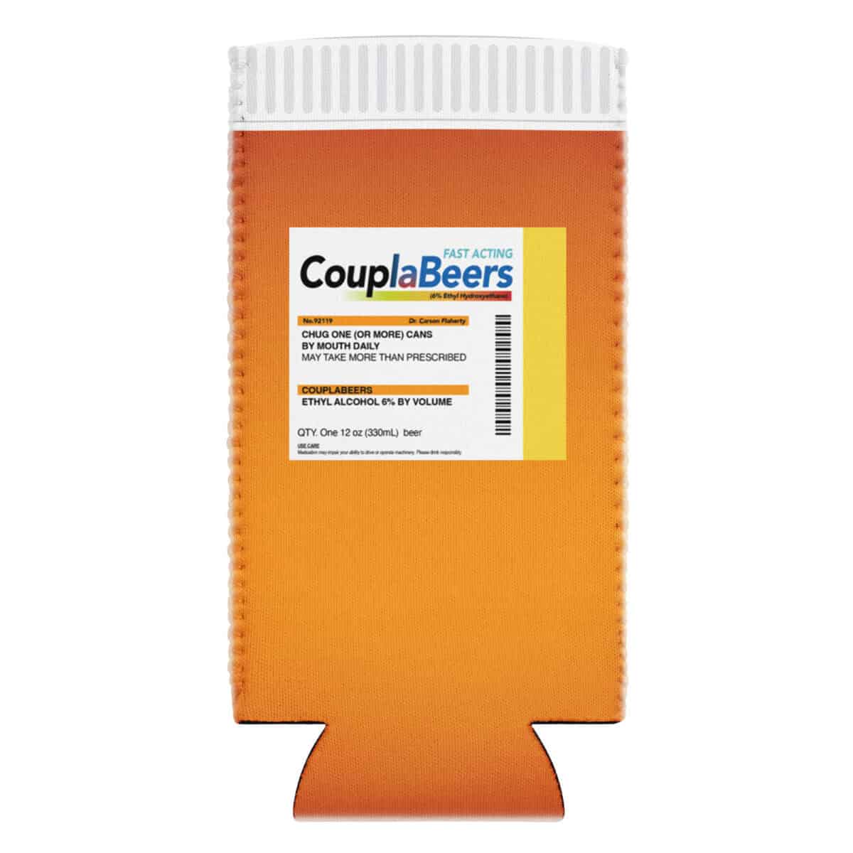 CouplaBeers Can Cooler