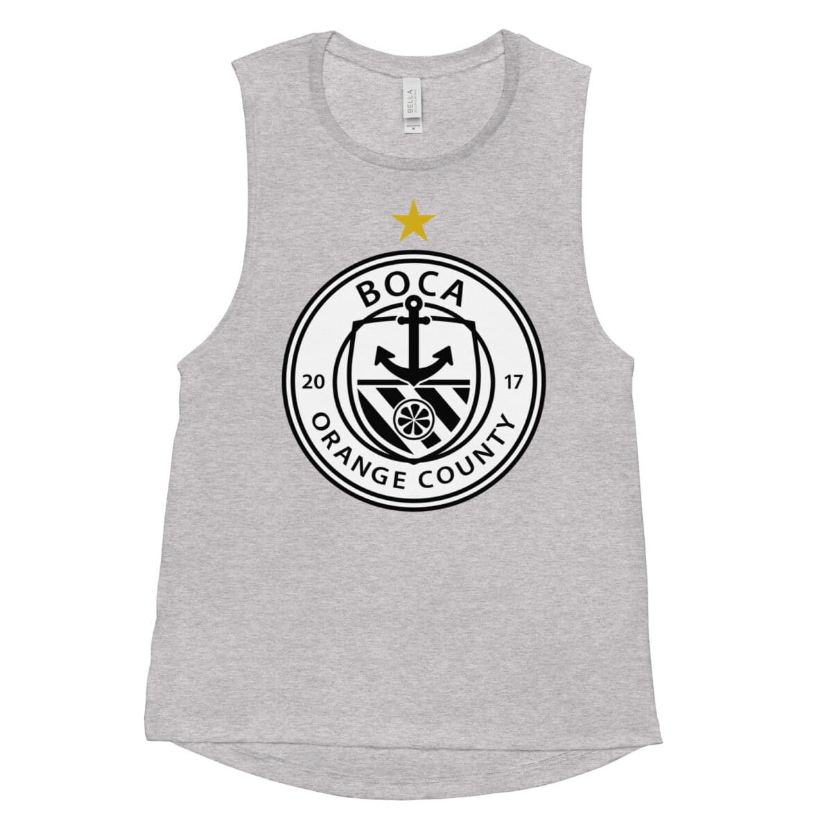 Boca OC Crest Ladies’ Muscle Tank - Image 2