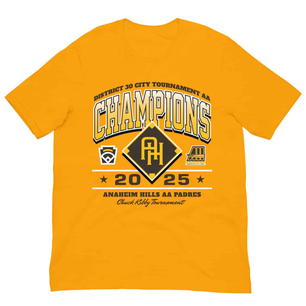 Anaheim Hills Padres District 30 Championship Tee - Image 2