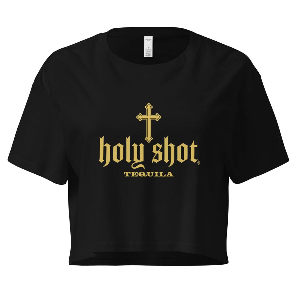 Holy Shot Women’s crop top (Custom Order)