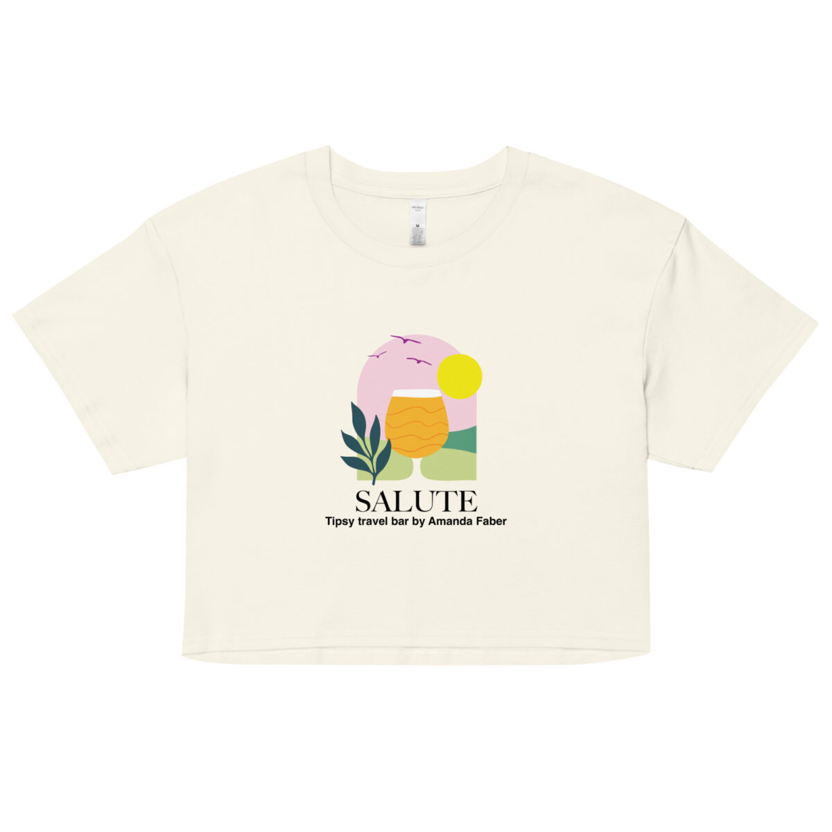 Salute Women’s crop top - Image 4