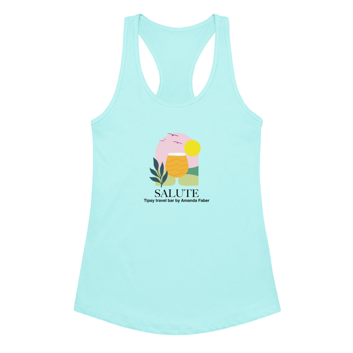 Salute Women’s fitted Tank Top - Image 3